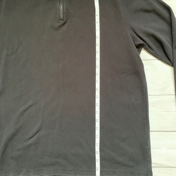 Claiborne Men's Black Long Sleeve Mock Turtleneck Knit XL Pullover - Picture 6 of 7